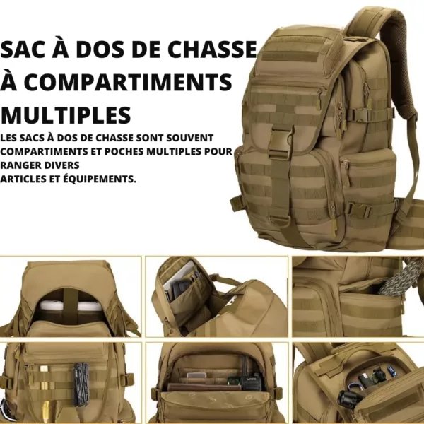 Sac à dos militaire grande capacité – Image 5