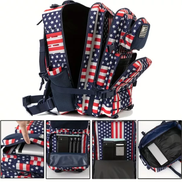 Sac à dos militaire robuste excursion – Image 5