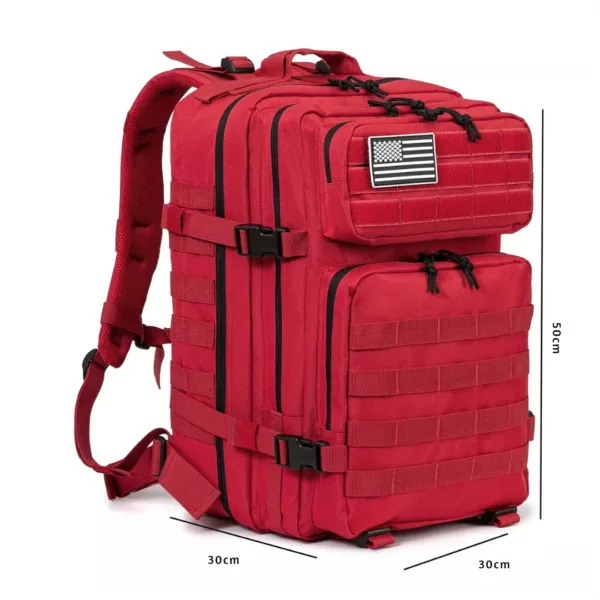 Sac à dos militaire tactique renforcé – Ultra robuste, grande capacité, idéal survie et aventures extrêmes – Image 3