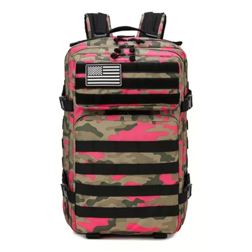 Sac à dos militaire trekking compact – Ultra résistant et léger pour randonnées extrêmes et aventures outdoor
