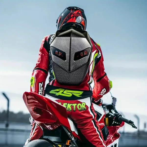 Sac à dos moto LED connectée – Image 3