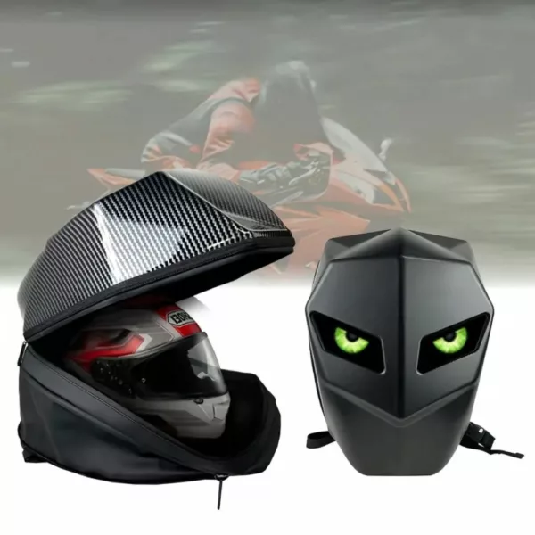 Sac à dos moto LED connectée – Image 5