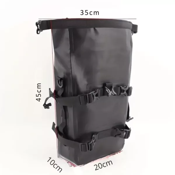 Sac à dos moto baroudeur étanche – Image 3