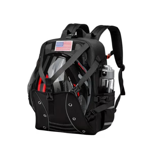Sac à dos moto porte-casque intégré – Image 9