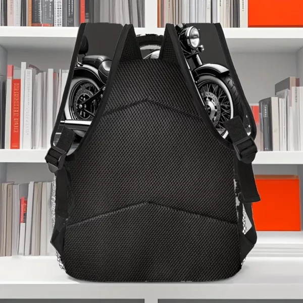 Sac à dos moto rétro américain – Image 6