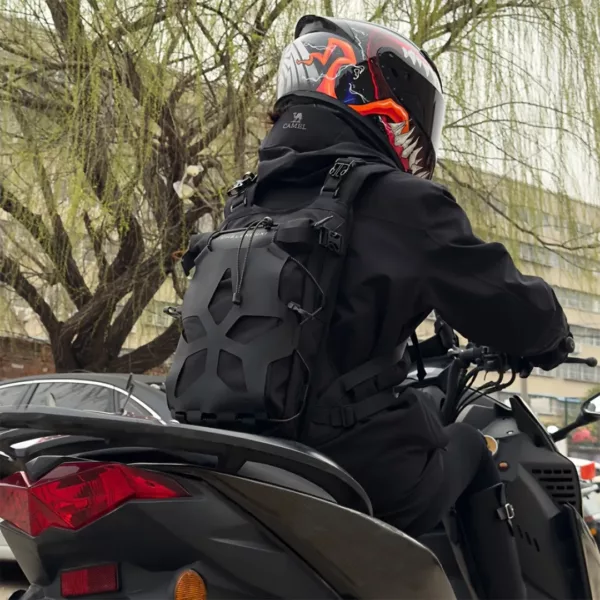 Sac à dos moto robuste aventurier – Image 7