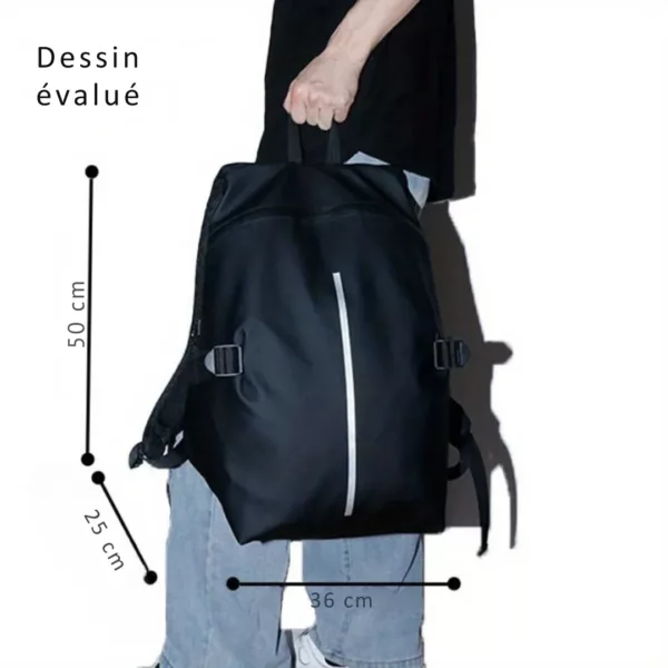 Sac à dos moto souple imperméable – Image 3