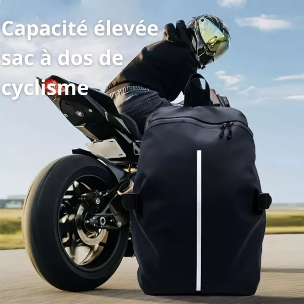 Sac à dos moto souple imperméable – Image 2