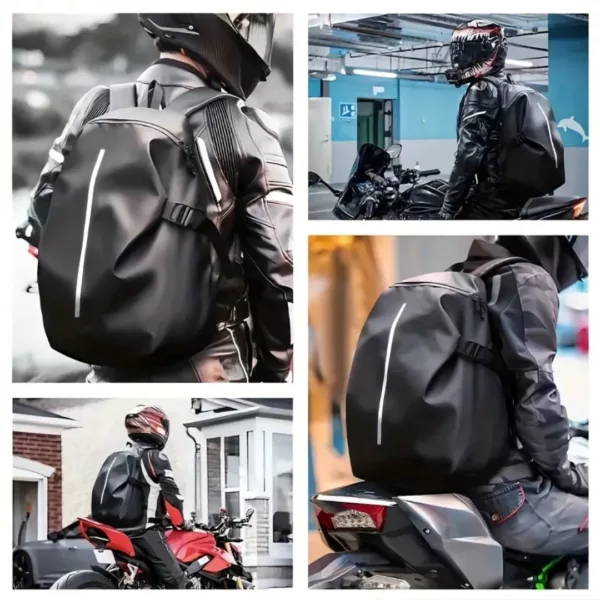 Sac à dos moto souple imperméable – Image 4
