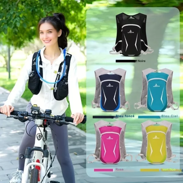 Sac à dos randonnée femme cyclisme running – Image 2