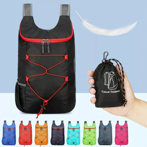 Sac à dos randonnée femme nylon compact – Image 2