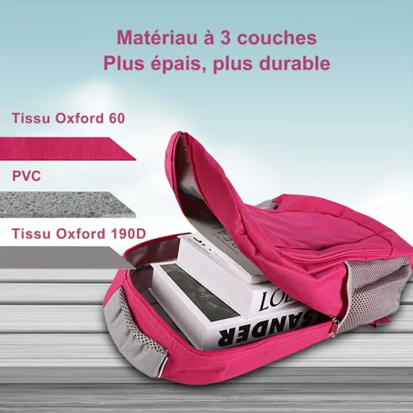 Sac à dos randonnée femme ultra léger pliable – Image 4