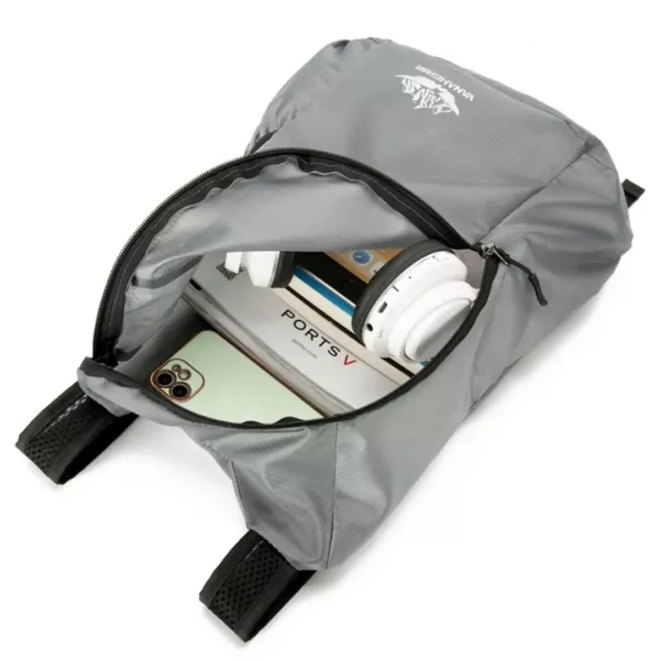 Sac à dos randonnée homme pliable urbain – Image 7