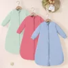 Sac de couchage bébé manches longues – Confort douillet et chaleur optimale pour nuits paisibles