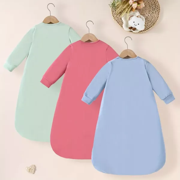 Sac de couchage bébé manches longues – Confort douillet et chaleur optimale pour nuits paisibles – Image 2