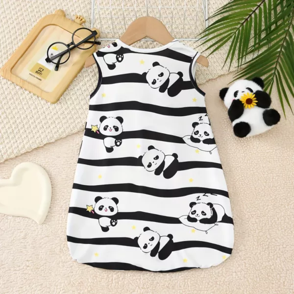Sac de couchage bébé motif panda – Doux, chaud et sécurisant pour des nuits paisibles – Image 2