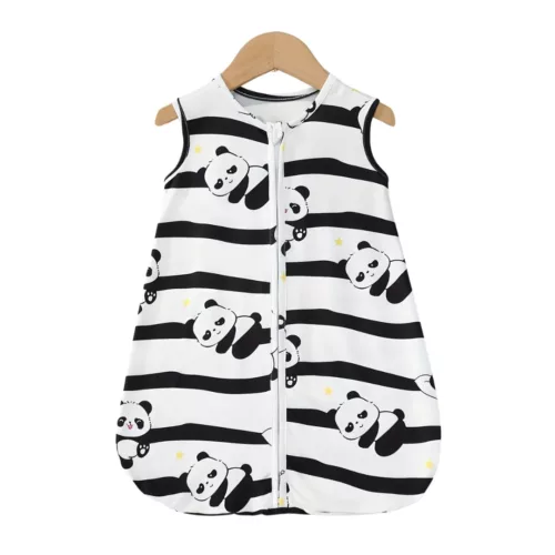 Sac de couchage bébé motif panda – Doux, chaud et sécurisant pour des nuits paisibles