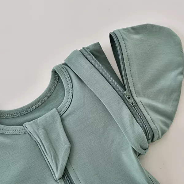 Sac de couchage bébé tissu léger – Confort respirant pour nuits paisibles – Idéal été et mi-saison – Image 4