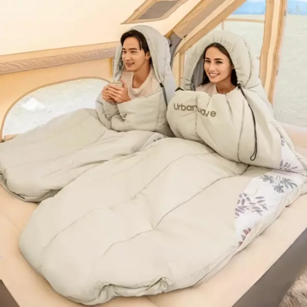 Sac de couchage camping confort thermique – Image 3