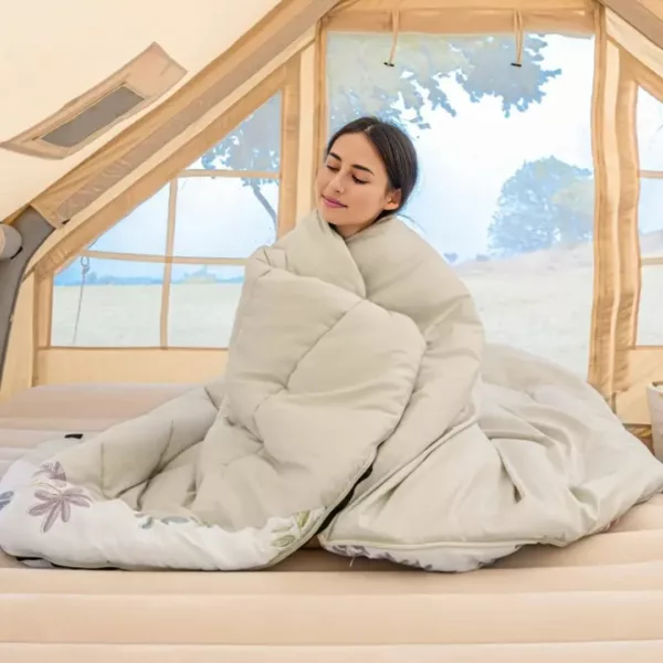 Sac de couchage camping confort thermique – Image 2