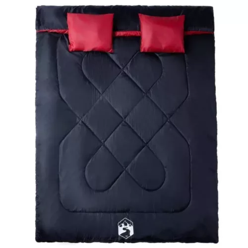 Sac de couchage double adulte matelassé
