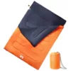 Sac de couchage double avec oreillers