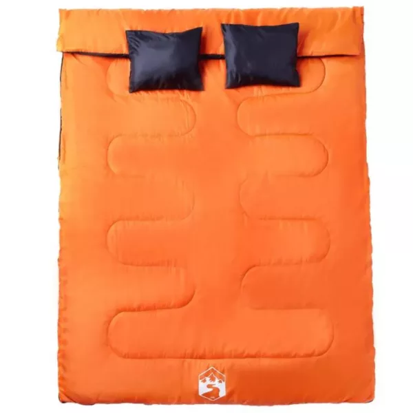 Sac de couchage double avec oreillers – Image 2