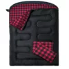 Sac de couchage double flanelle chaude
