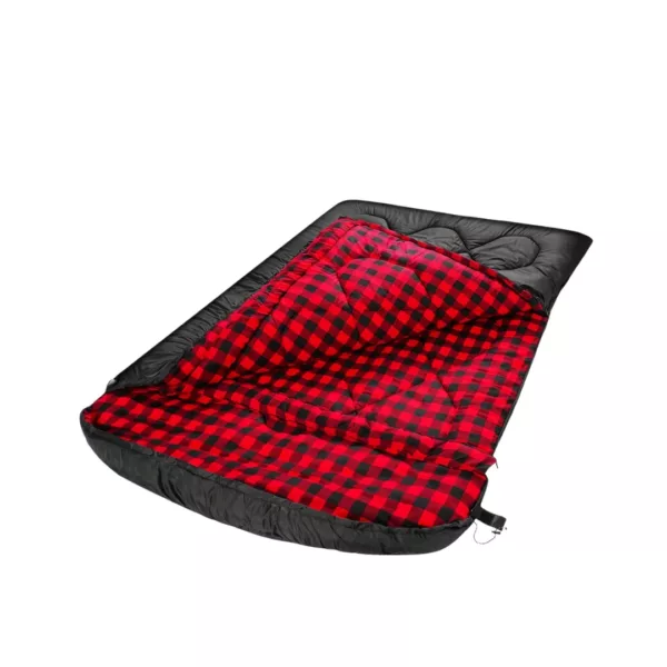 Sac de couchage double rectangulaire chaud – Image 5