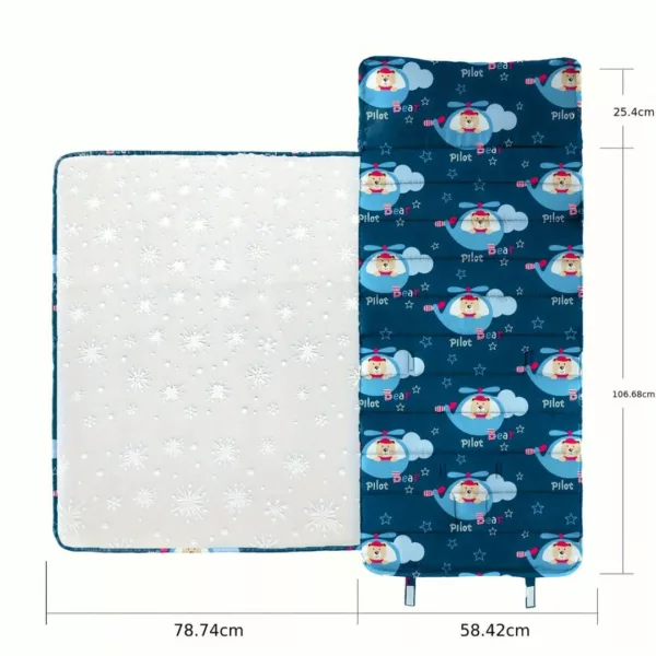 Sac de couchage enfant compact voyage – léger et chaud pour nuits confortables en camping ou chez les amis – Image 6