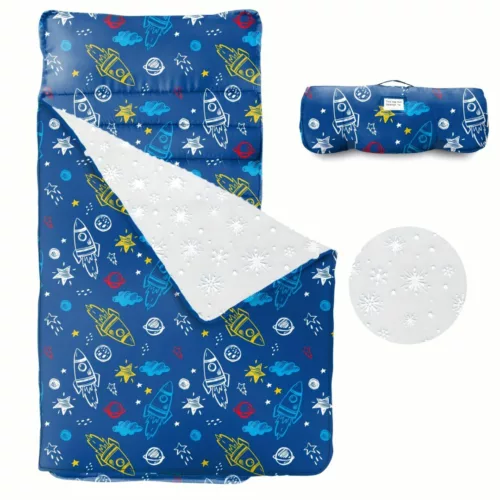 Sac de couchage enfant compact voyage – léger et chaud pour nuits confortables en camping ou chez les amis