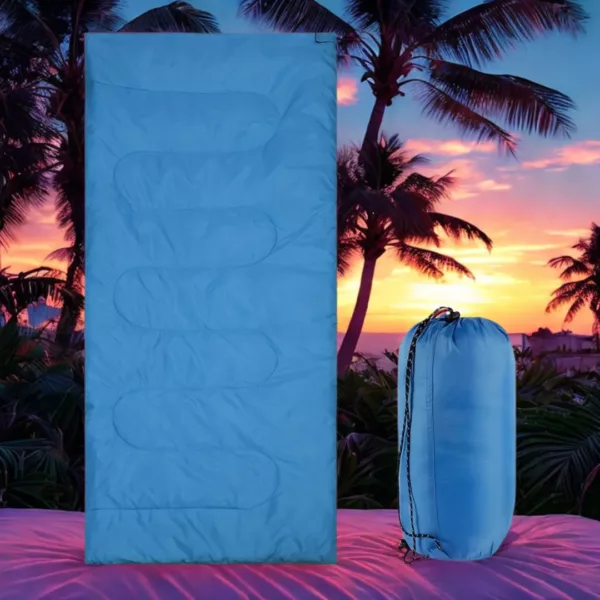 Sac de couchage enveloppe toutes saisons – Image 2