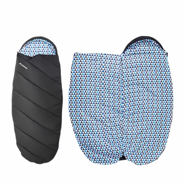 Sac de couchage flanelle grand confort – chaleur optimale et douceur pour nuits paisibles en plein air – Image 2