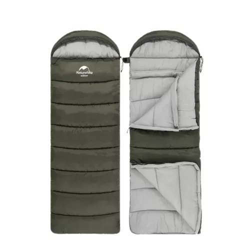 Sac de couchage isolant avec capuche – Confort thermique extrême pour nuits froides en plein air