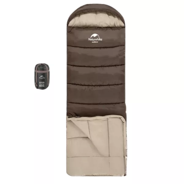 Sac de couchage isolant avec capuche – Confort thermique extrême pour nuits froides en plein air – Image 16