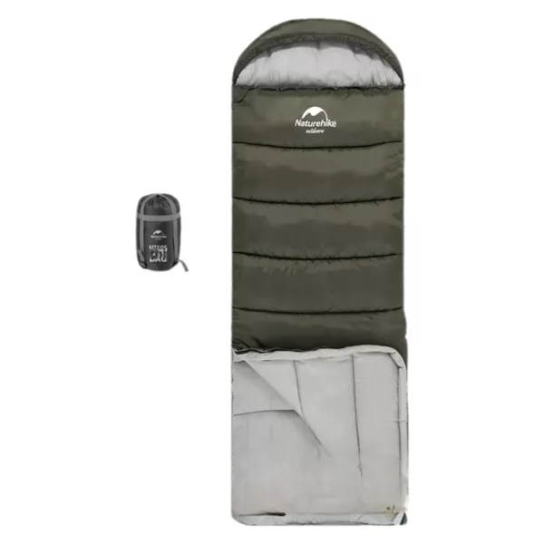 Sac de couchage isolant avec capuche – Confort thermique extrême pour nuits froides en plein air – Image 17