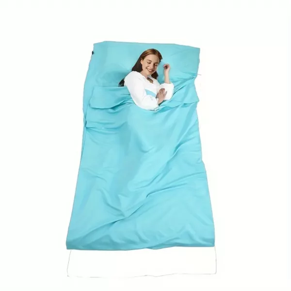 Sac de couchage léger avec bouton