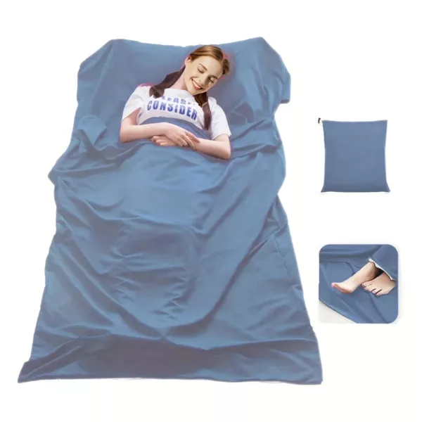 Sac de couchage léger avec bouton – Image 5