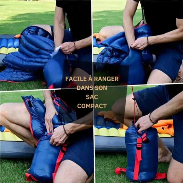 Sac de couchage randonnée compressible – Image 6