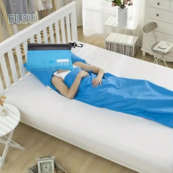 Sac de couchage pliable multifonction – Ultra léger et compact pour randonnée, camping et voyages confortables – Image 3