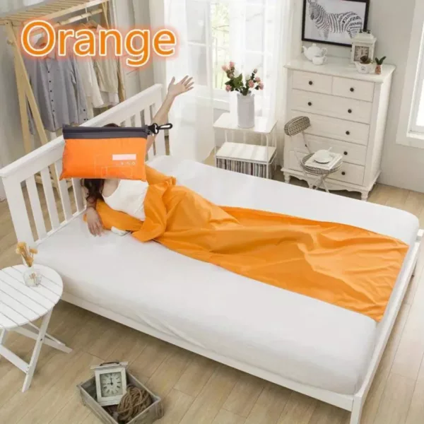 Sac de couchage pliable multifonction – Ultra léger et compact pour randonnée, camping et voyages confortables – Image 4