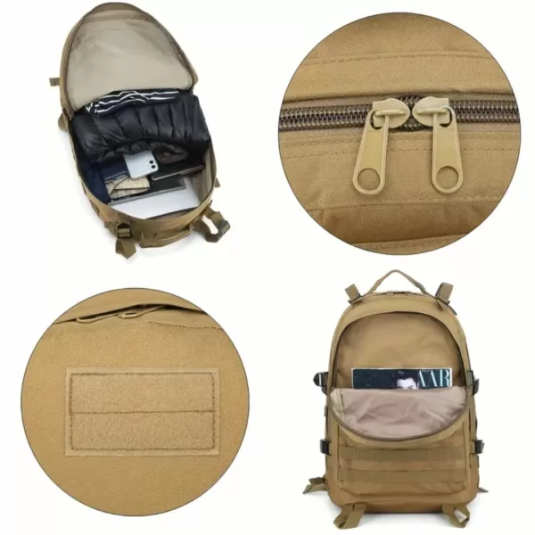 Sac militaire 30L chasse randonnée – Ultra résistant, imperméable et confortable pour aventures extrêmes – Image 7