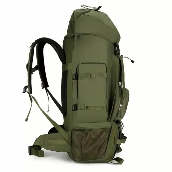 Sac militaire expédition 100L réglable – Ultra résistant, grande capacité pour randonnées, voyages ou missions longues – Image 5