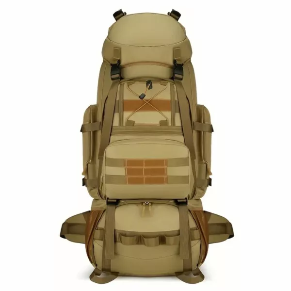 Sac militaire expédition 100L réglable – Ultra résistant, grande capacité pour randonnées, voyages ou missions longues – Image 2
