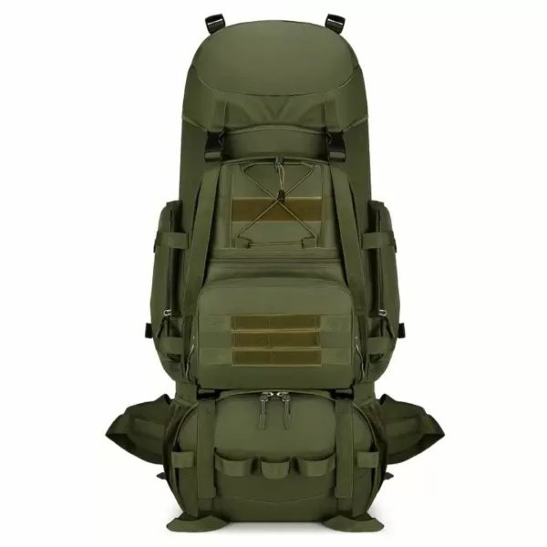 Sac militaire expédition 100L réglable – Ultra résistant, grande capacité pour randonnées, voyages ou missions longues – Image 4