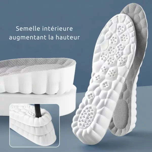 Semelle amortissante discrète gain taille – Rehausse la silhouette, absorbe les chocs, confort invisible au quotidien – Image 8