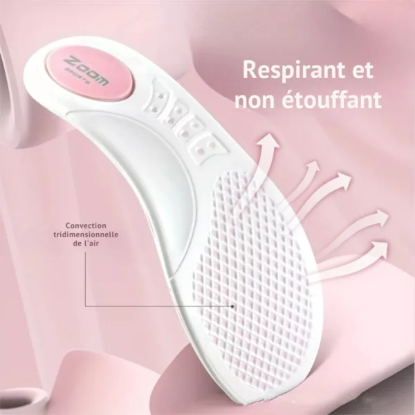 Semelle amortissante gel ventilée – Image 3