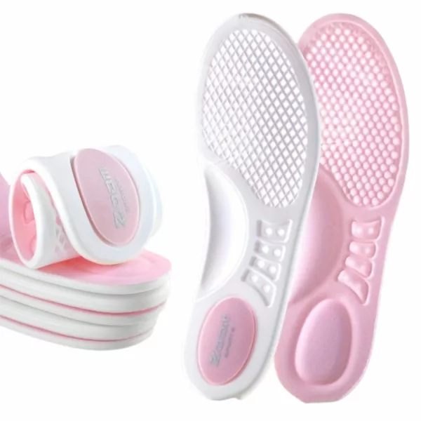 Semelle amortissante gel ventilée