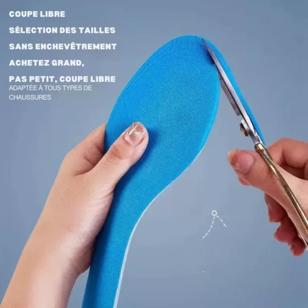 Semelle anti transpiration ultra douce – Confort respirant toute la journée, pieds secs et frais sans odeurs – Image 4