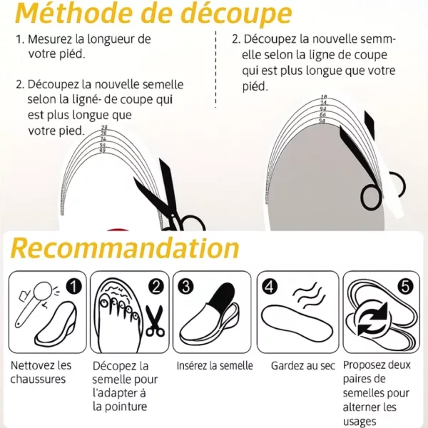 Semelle aponévrosite plantaire sport confort – Image 10